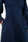 Navy Corinne Dress