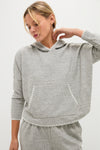 Heather Gray Cropped Eden Sweatshirt