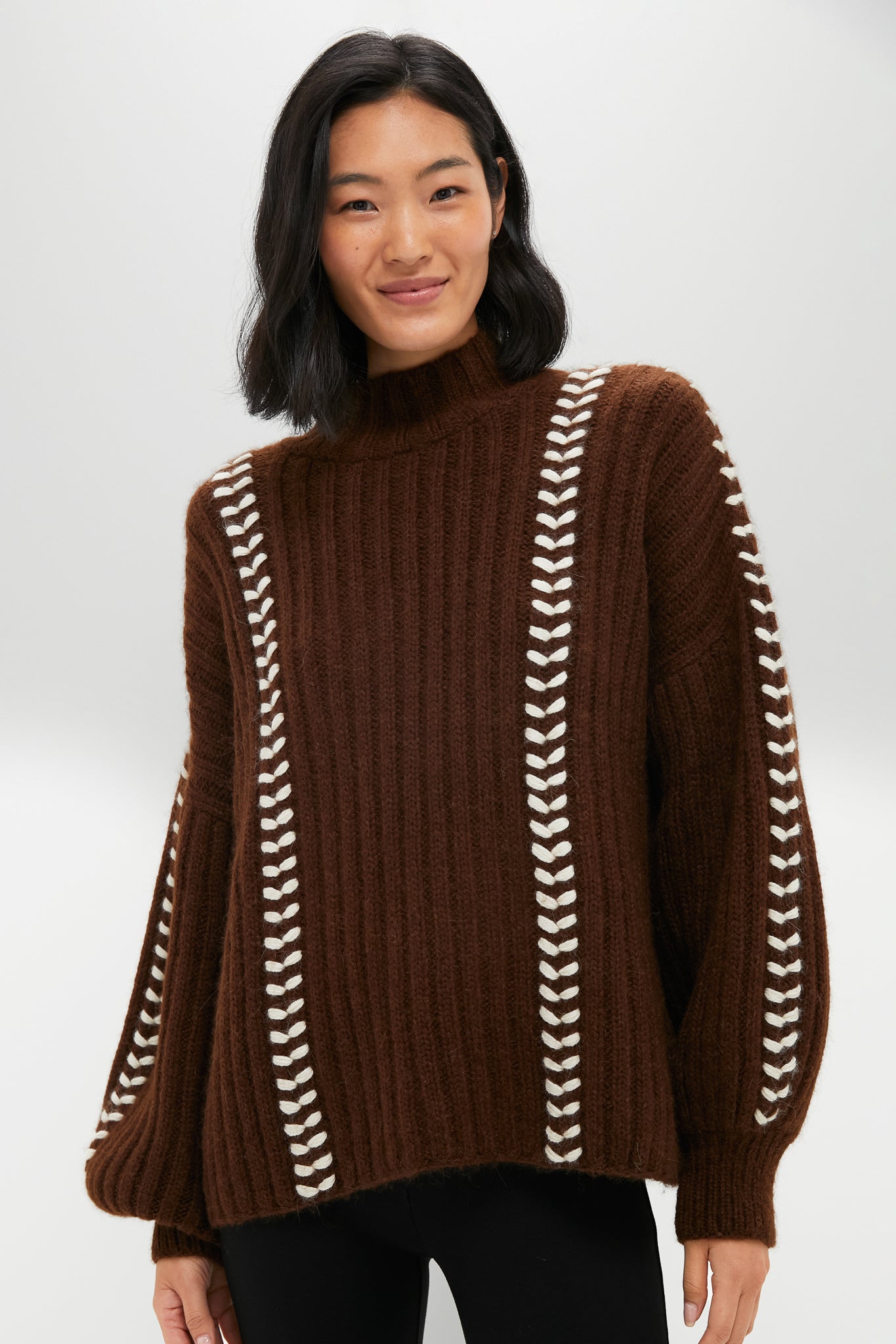 mayuイーストウッド Brown Mayu Sweater | ESCVDO