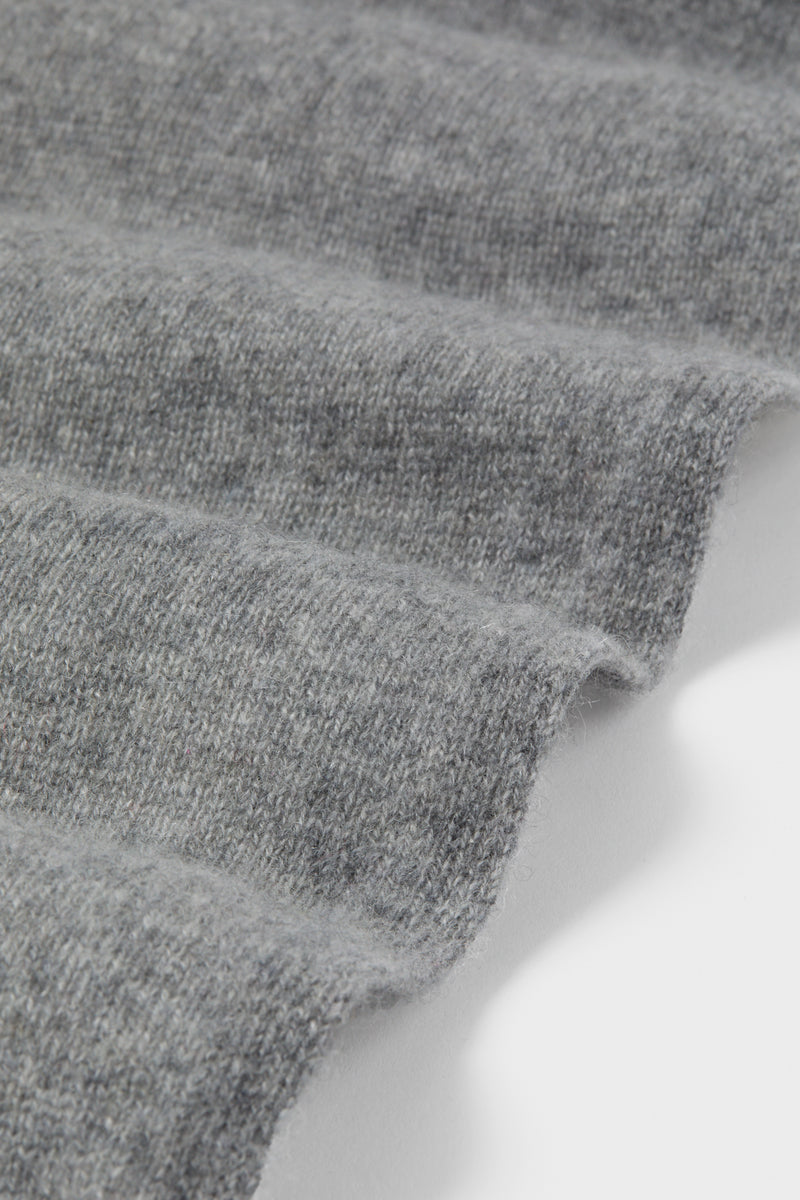 Shadow Gray Cashmere Blanket Scarf