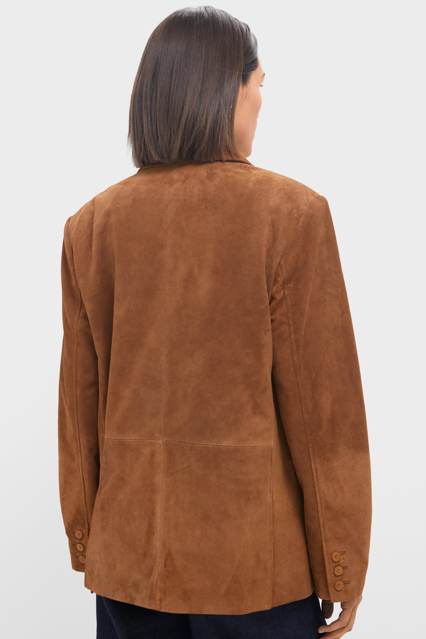 Tan Natalie Suede Jacket