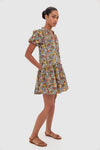Cottage Garden Edith Short Sleeve Mini Dress