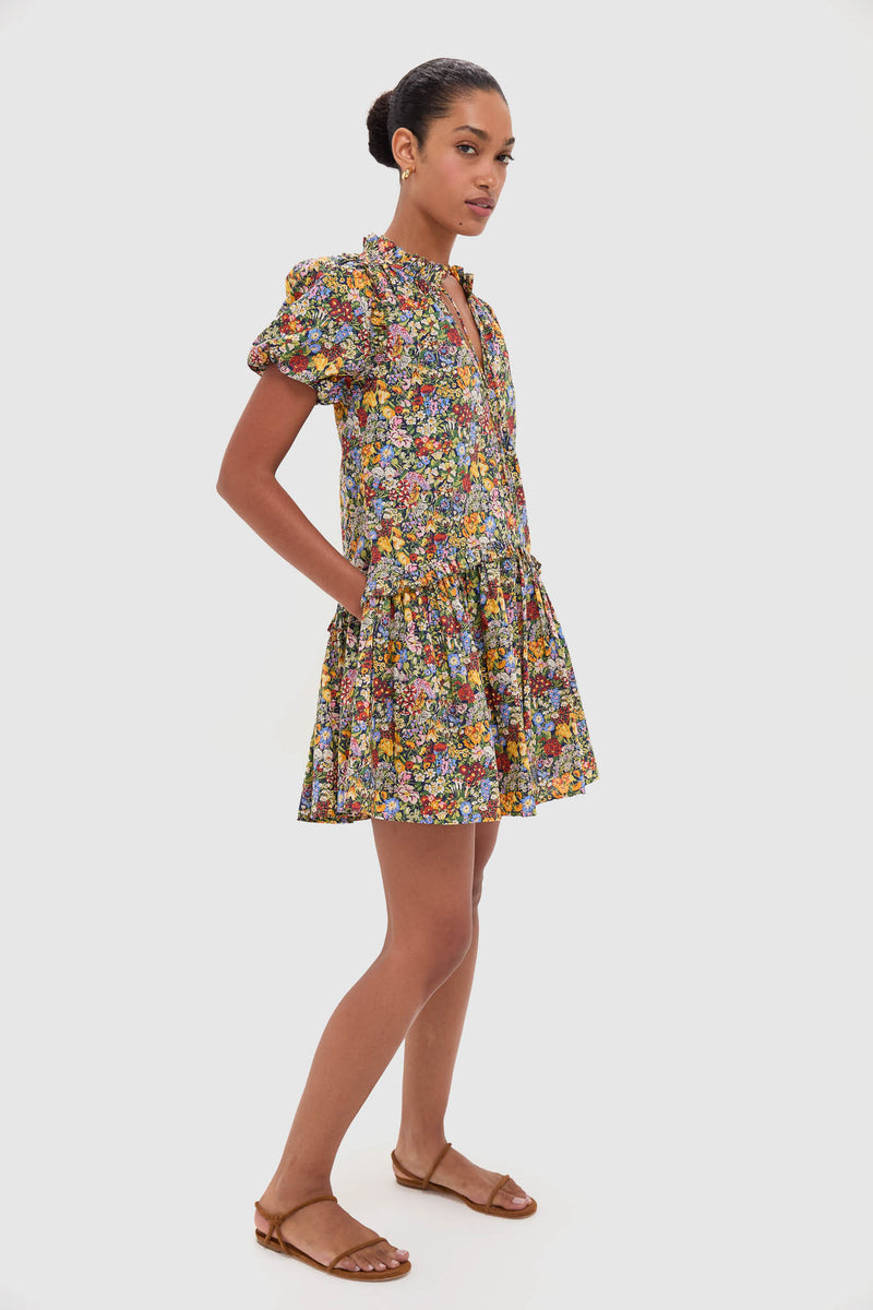 Cottage Garden Edith Short Sleeve Mini Dress