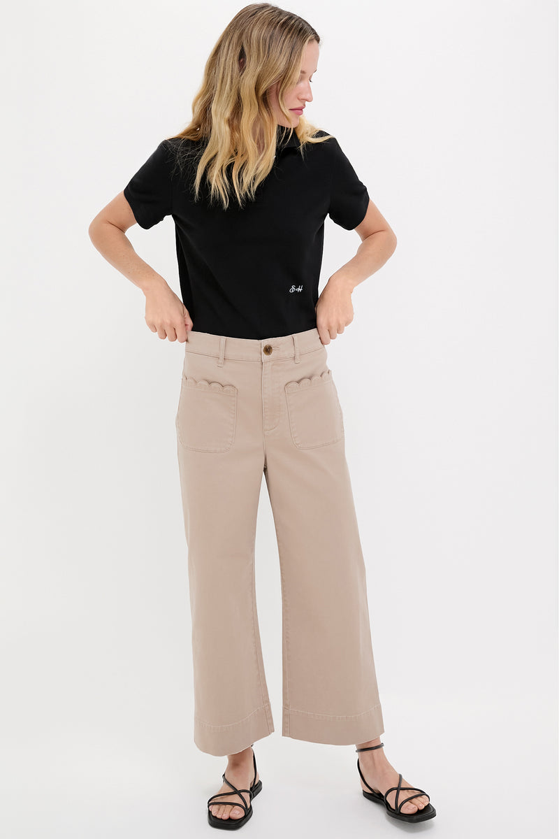 Black Pique Pique Murray Classic Polo