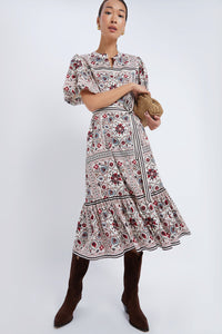 Patchwork Floral Lewis Dress