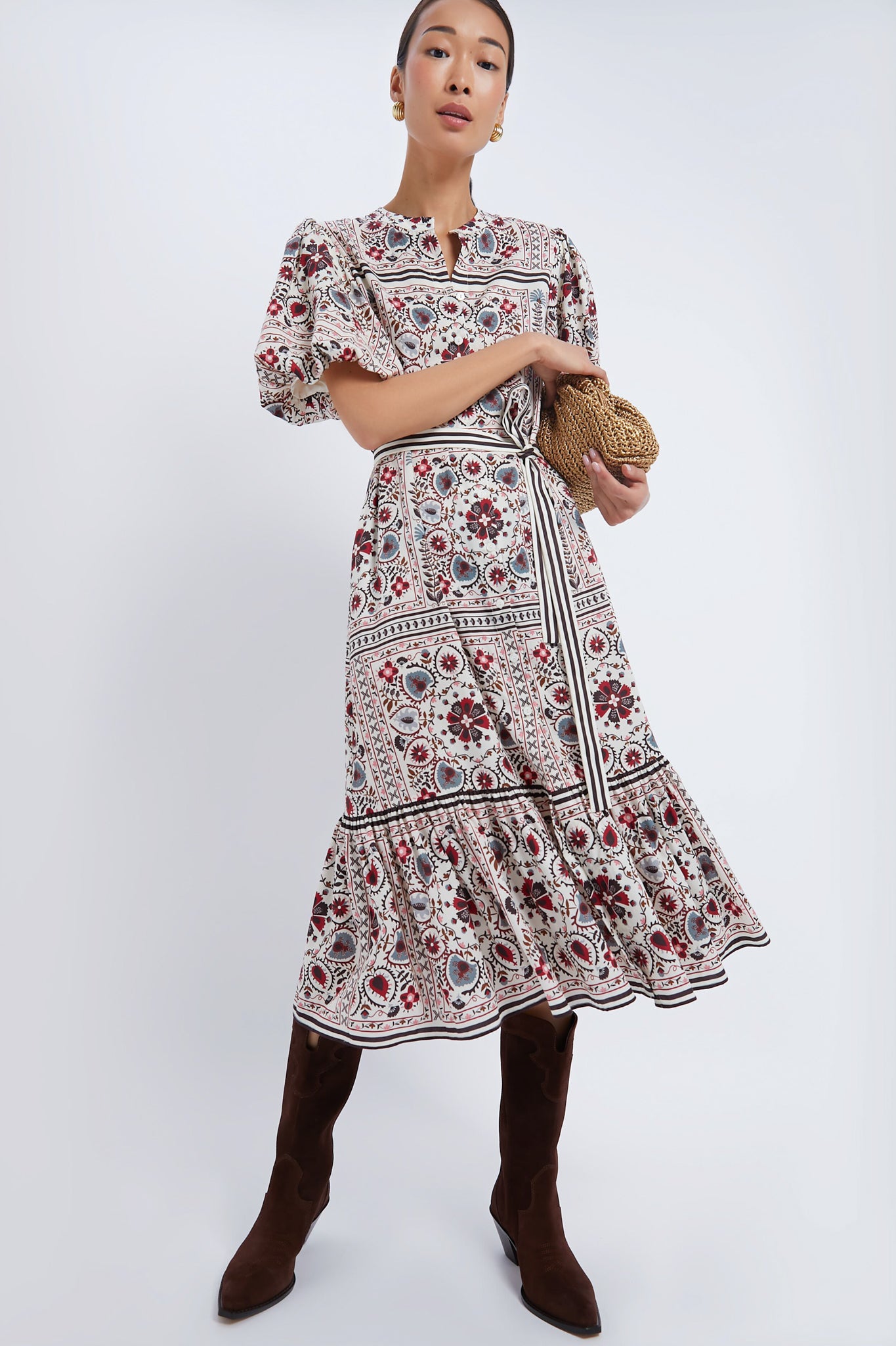 Patchwork Floral Lewis Dress | Tuckernuck