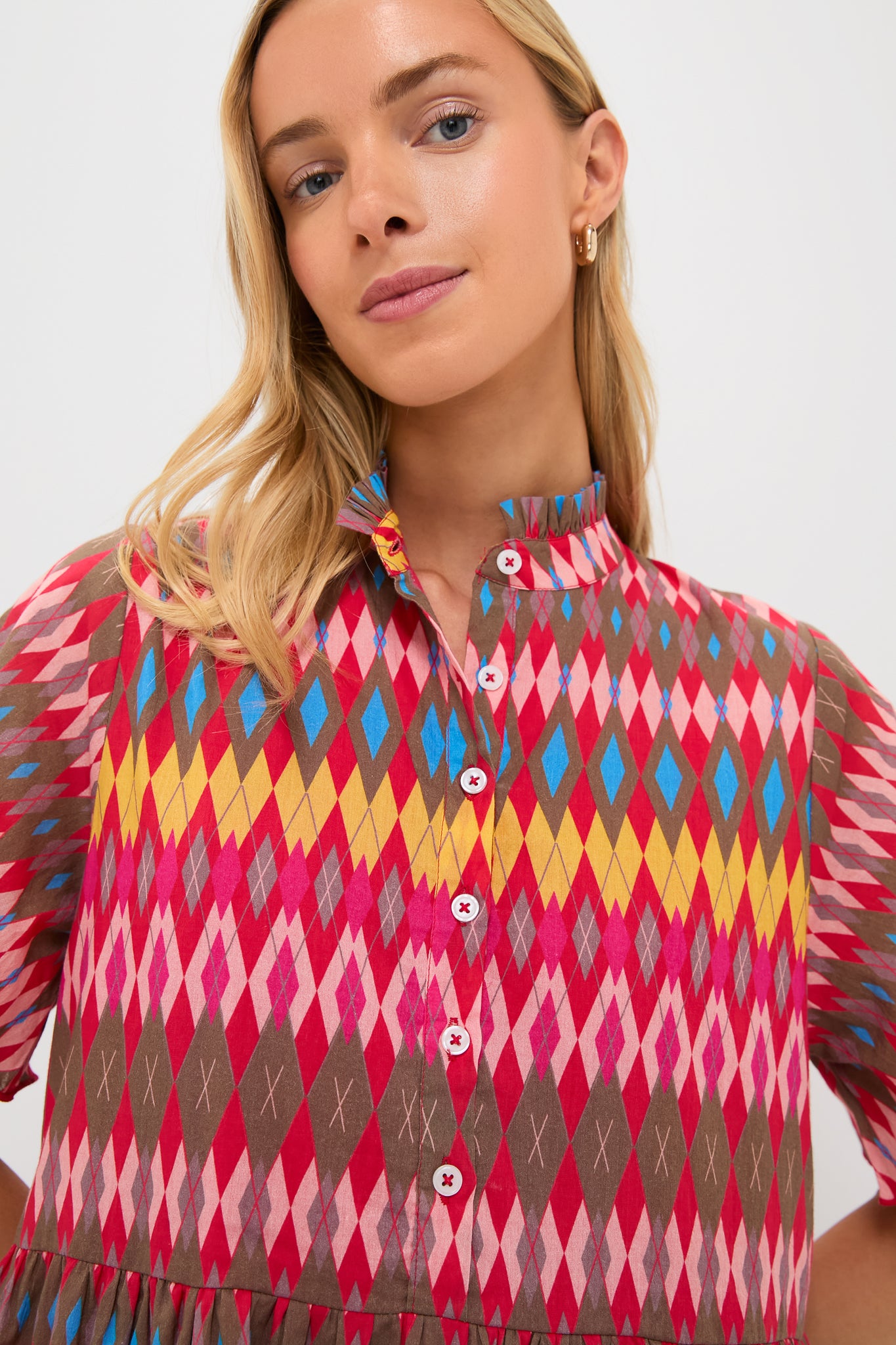 Exclusive Geraldine Red Vibeka Dress