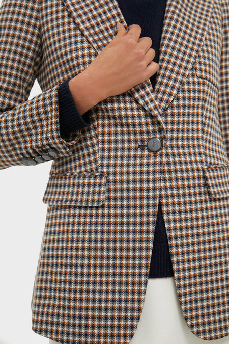 Navy Multi Livvy Dickey Jacket