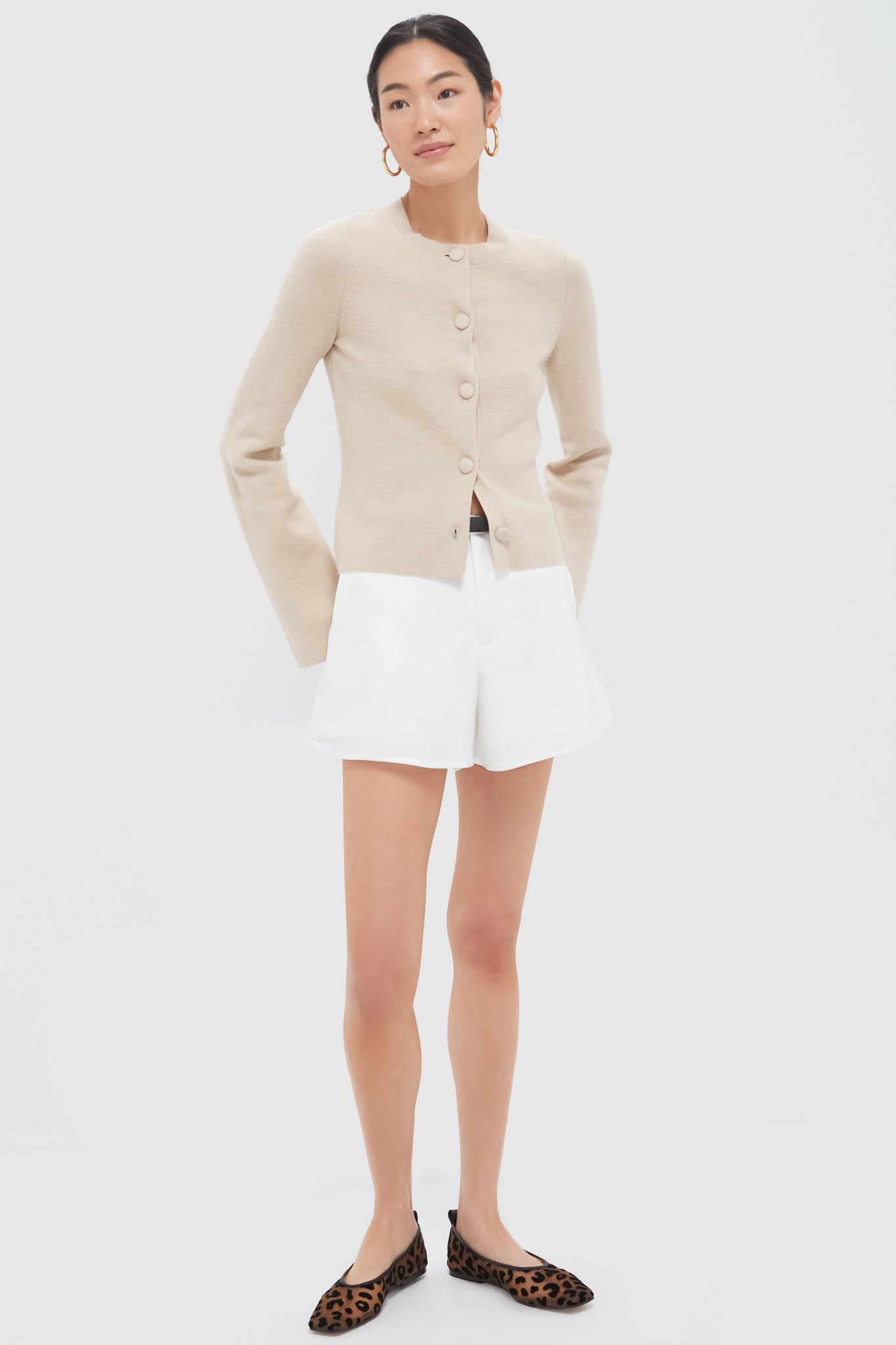 Beige Firmin Cardigan