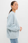 Light Blue Miles Oversized Sweatshirt