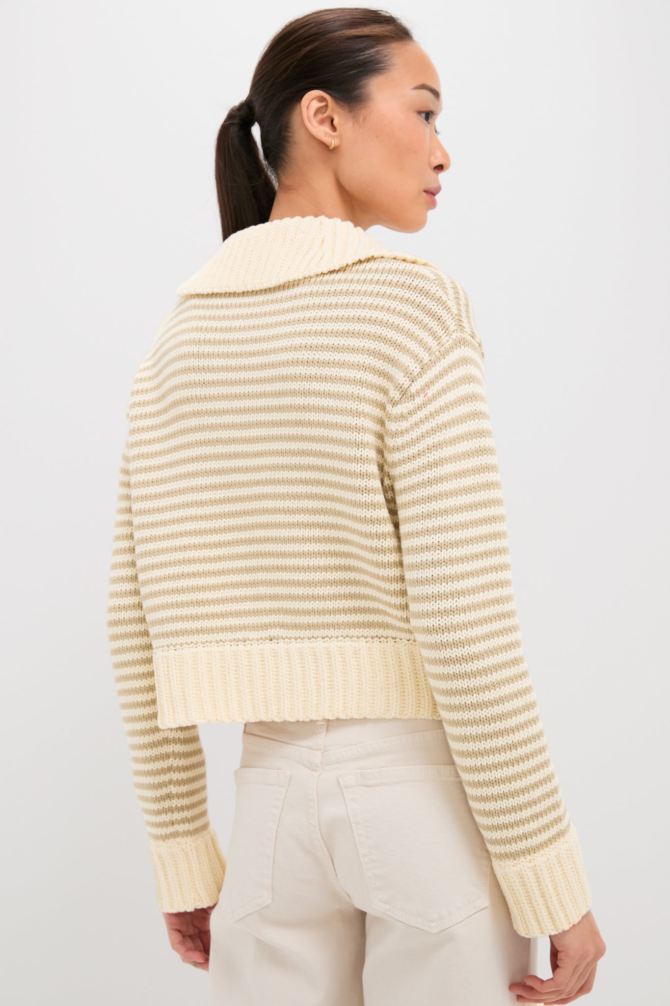 Striped Doro Henley Sweater