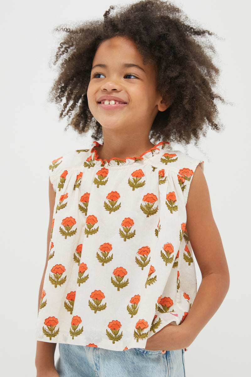 Orange Bud Misha Top