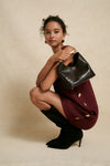 Dark Brown Small Boomerang Bag
