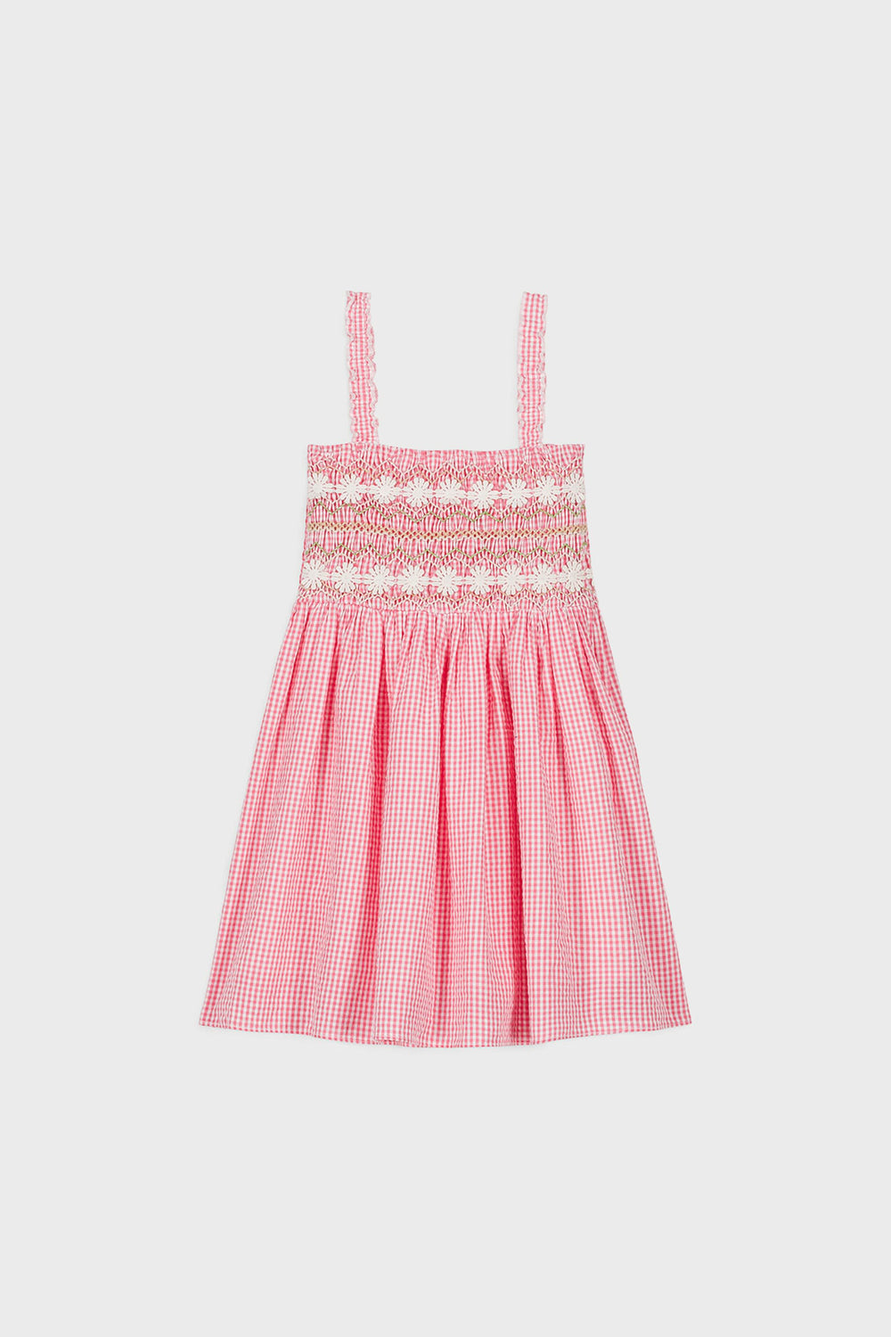 Pink Fragola Vichy Tessa Dress