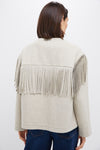 Melange Gray Fringe Purcell Jacket