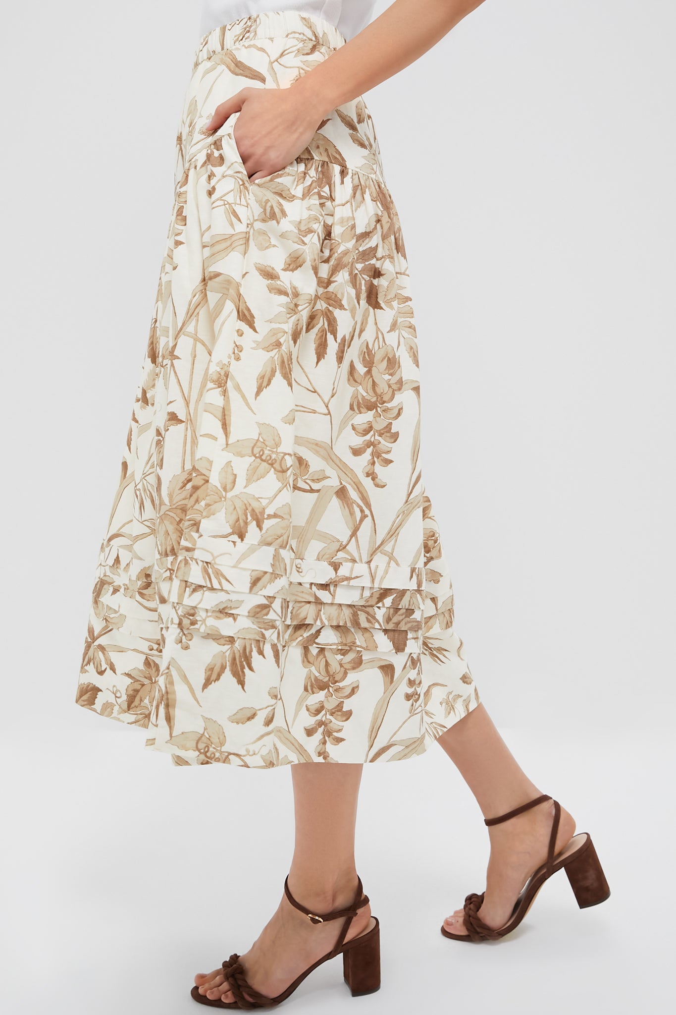 Dune Breeze Cotton Linen Eden Skirt