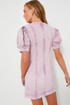 Lilac Stretch Denim Juniper Mini Dress