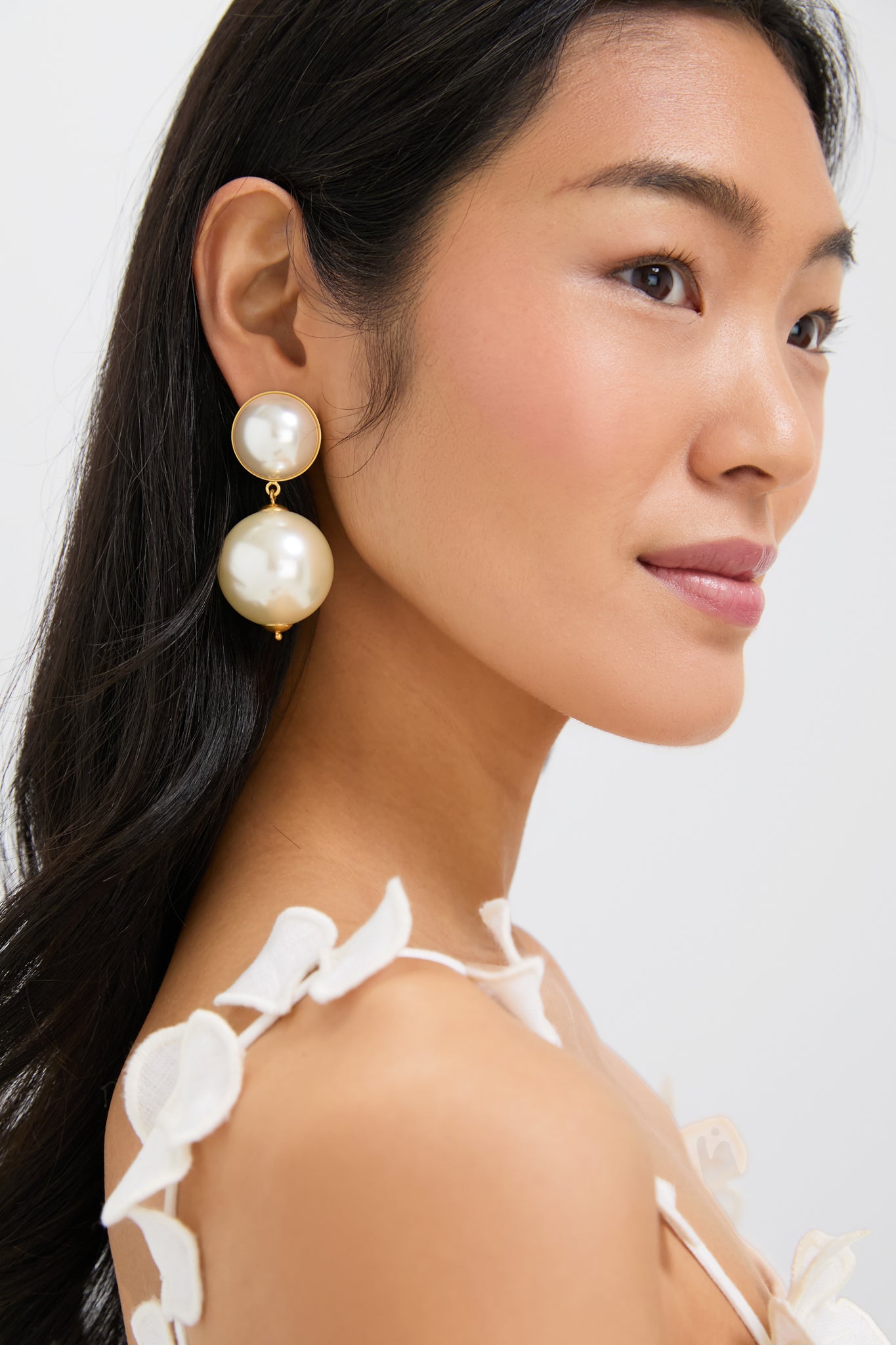 Pearl Lantern Earrings