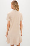 Sandstone Pique May Polo Dress