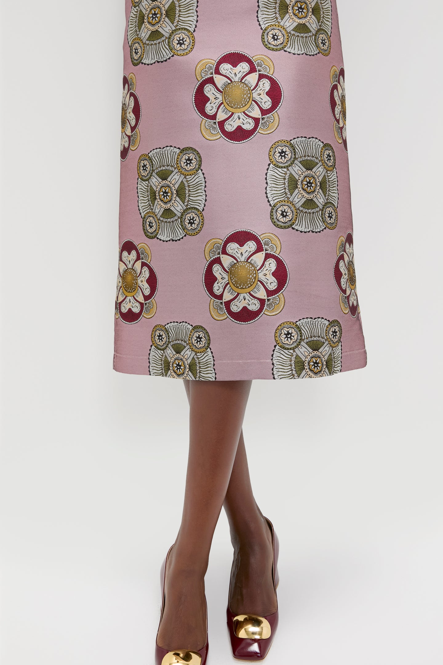 Nucleus Pink Column Dress