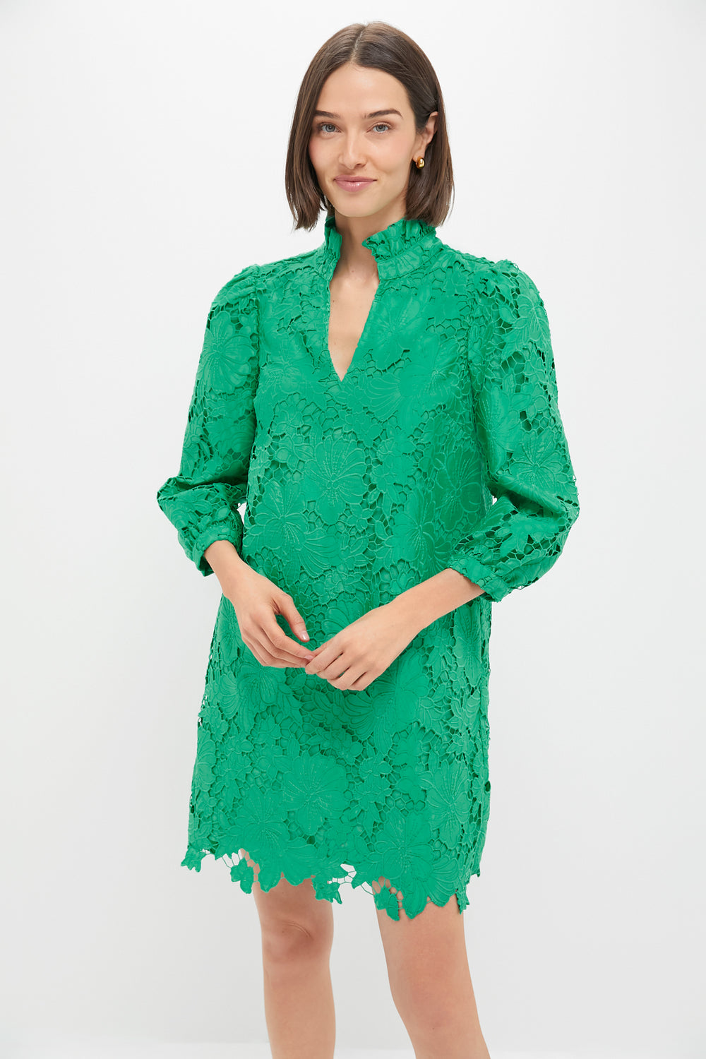 Kelly Green Lace Cath Dress | Pomander Place Kelly Green Lace Cath Dress | Pomander Place