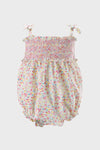 Floral Smocked Bubble