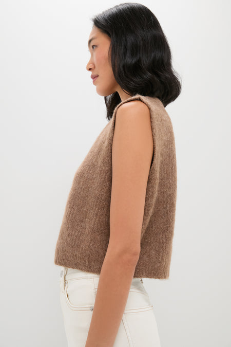 Doe Brushed Melange Sweater