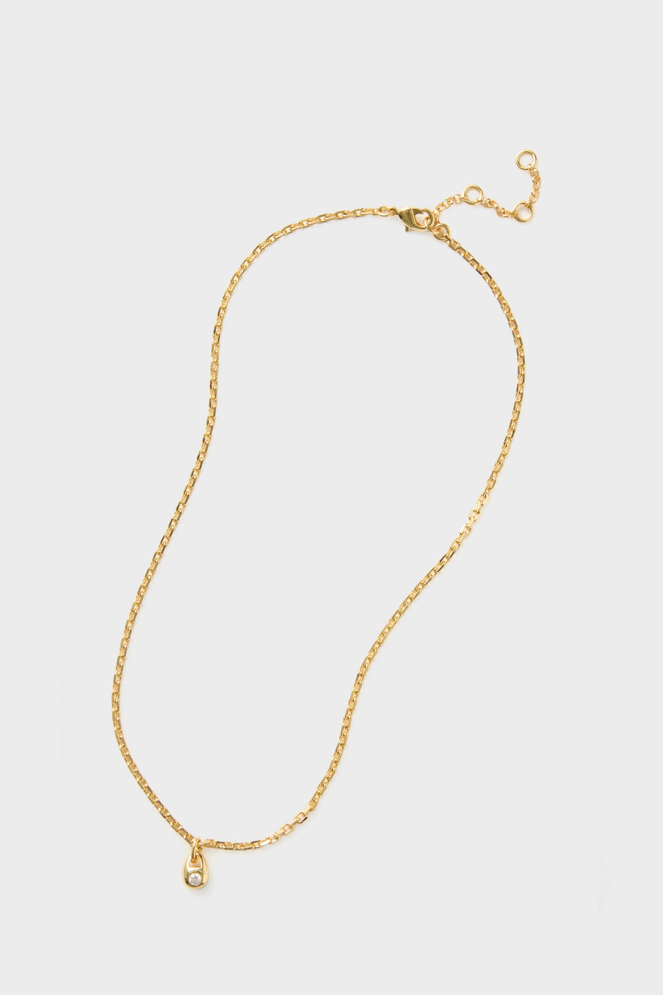 Gold and Crystal Marie Necklace