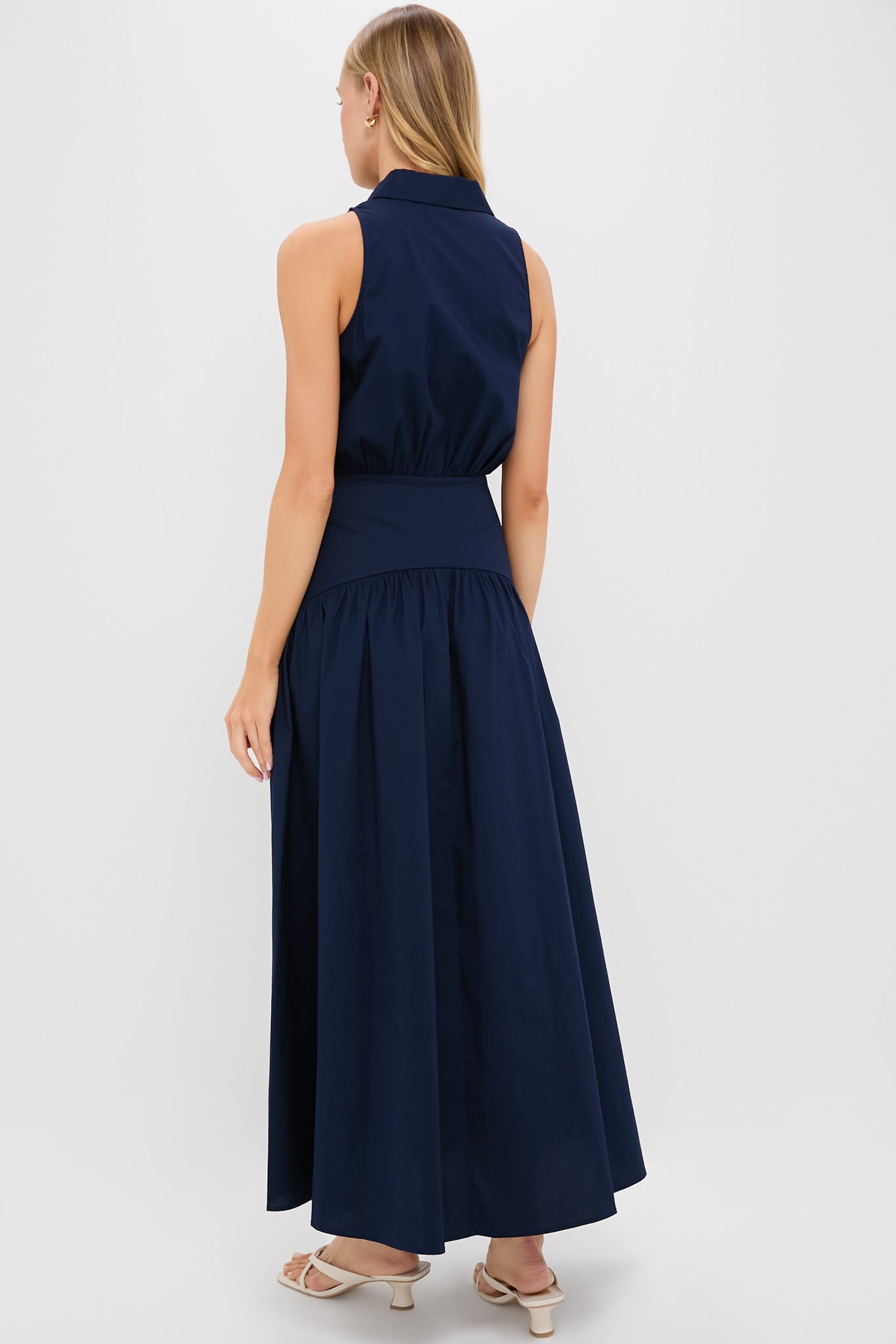 Navy Romy Dress | STAUD Navy Romy Dress | STAUD