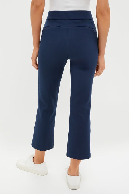 Petite Navy Compression September Pant