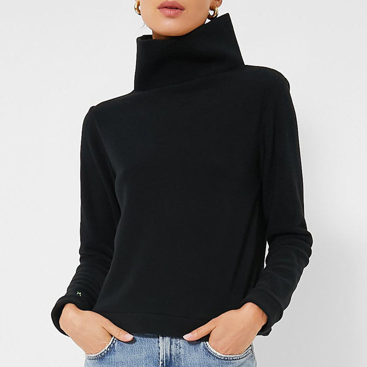 Dudley Stephens Park deals Slope Turtleneck in Natural Blush fleece sweater pullover s