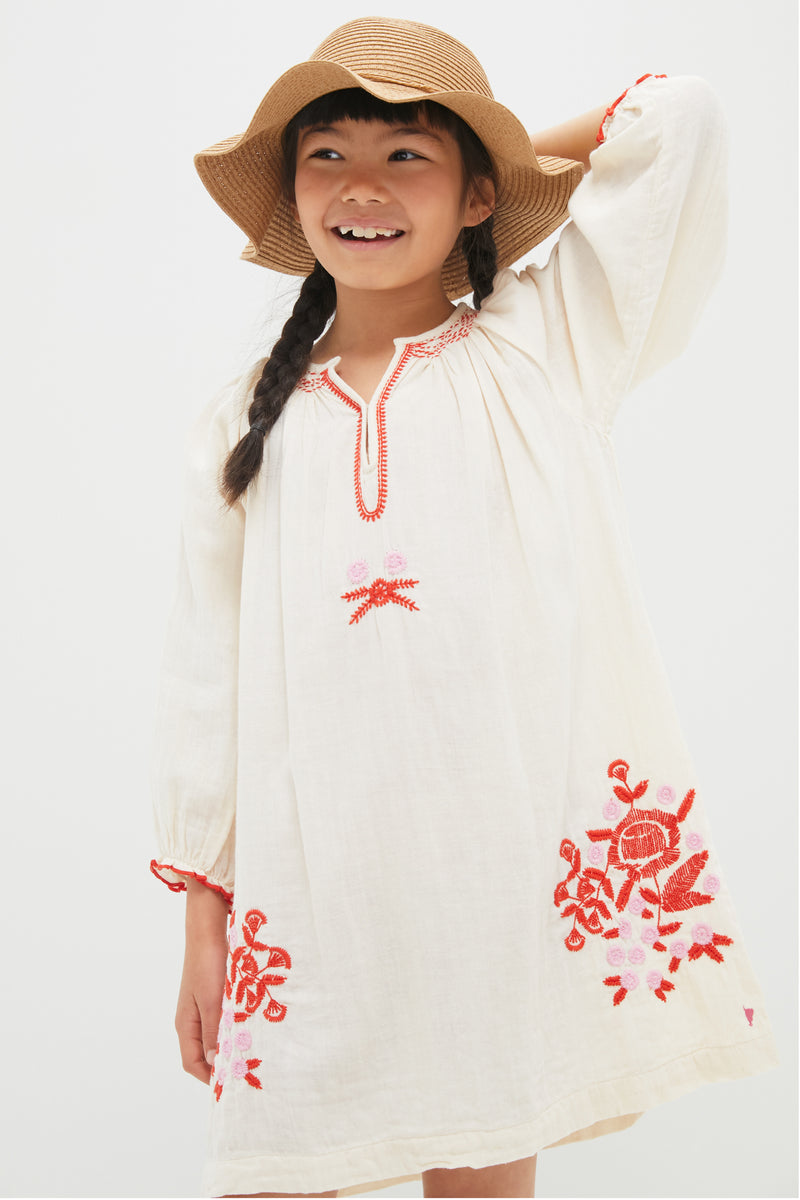 Pink and Orange Ava Dress