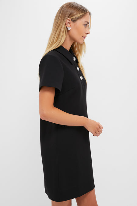 Black Crepe Helen Dress