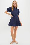 Navy Nara Mini Dress