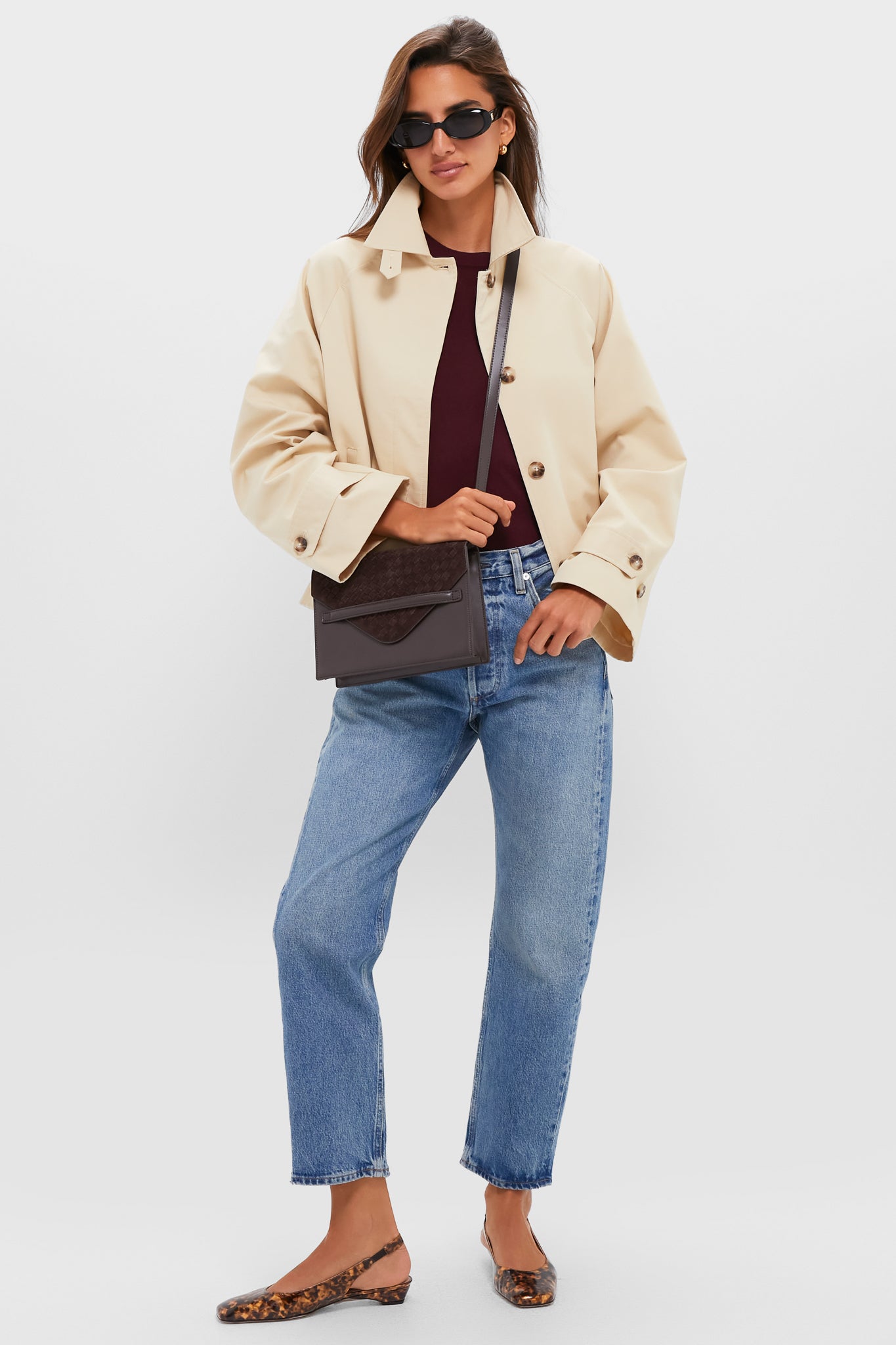 Tortoise Liv Slingback Flats