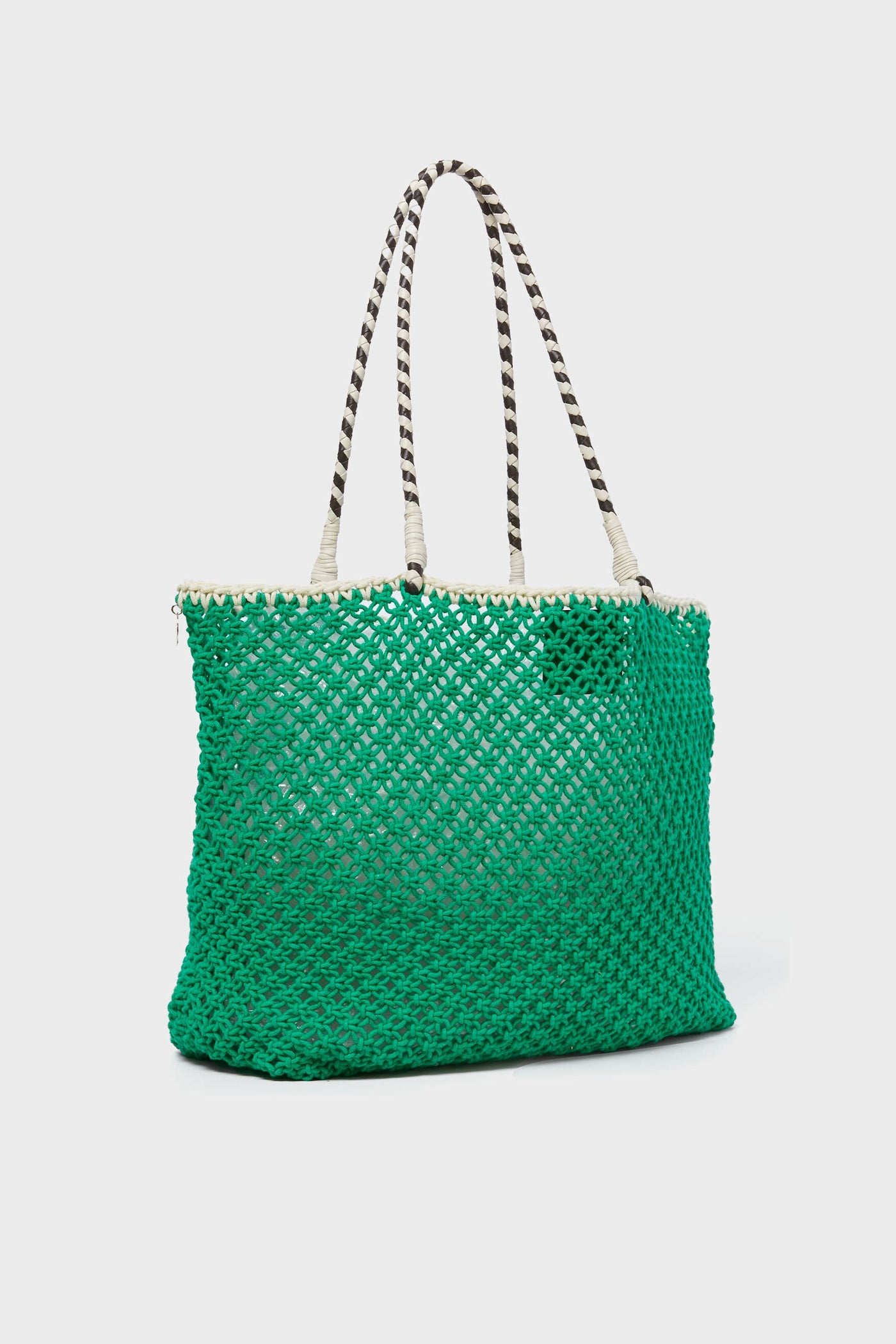 Green Crochet Le Weekend Lete Tote