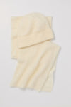 Cream Cashmere Hat and Scarf Set