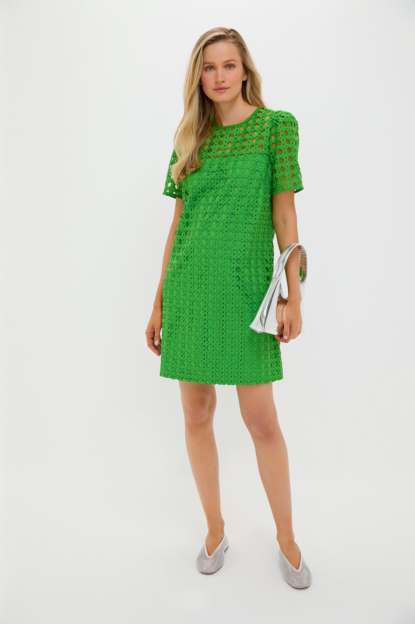 Green Cane Lace Janelle Dress