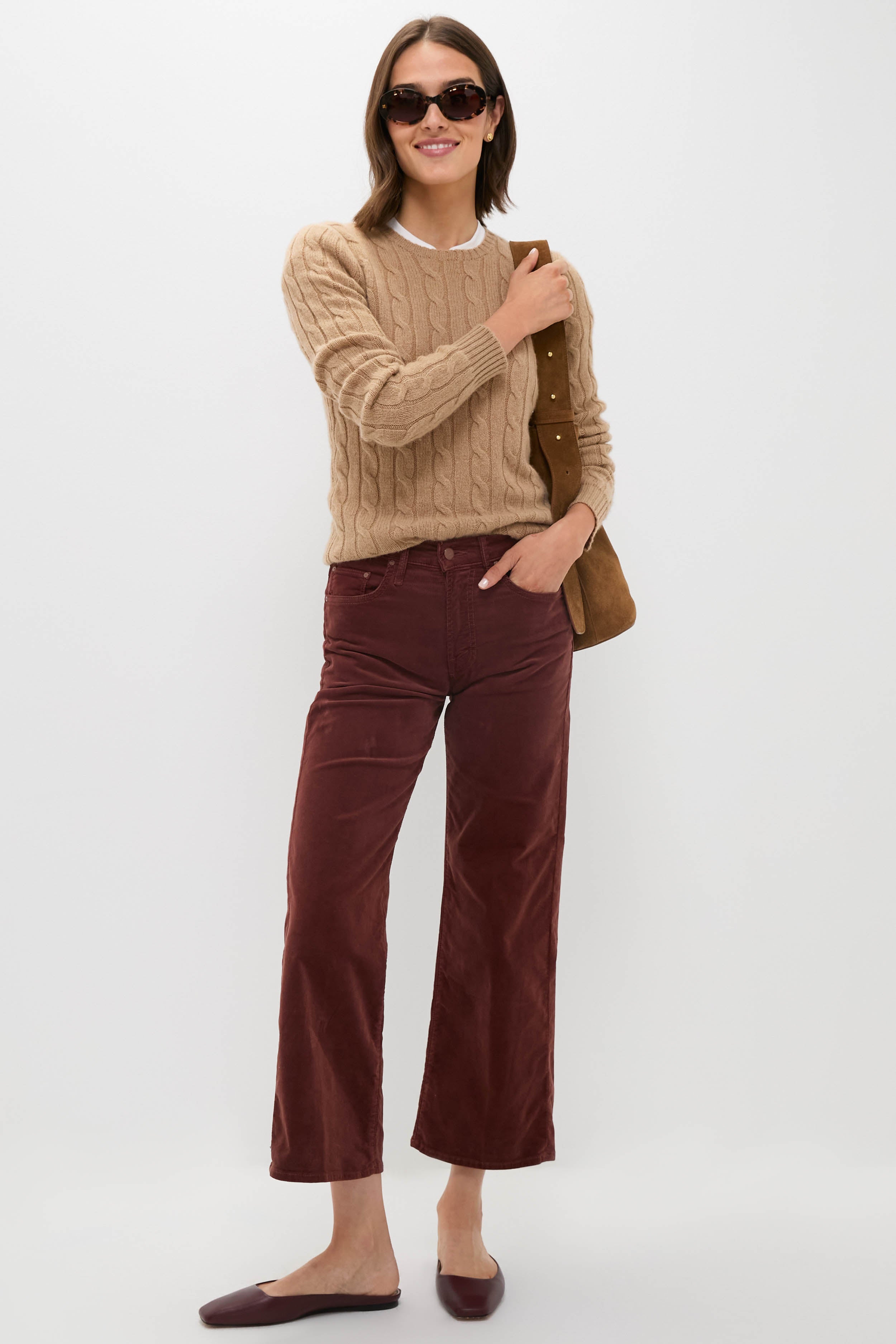 パンツ CEDARWOOD CITIES' CLUB WIDECUT / BLK 46 ECOVERO™ Cropped Wide-Leg Pants | Garnet Hill