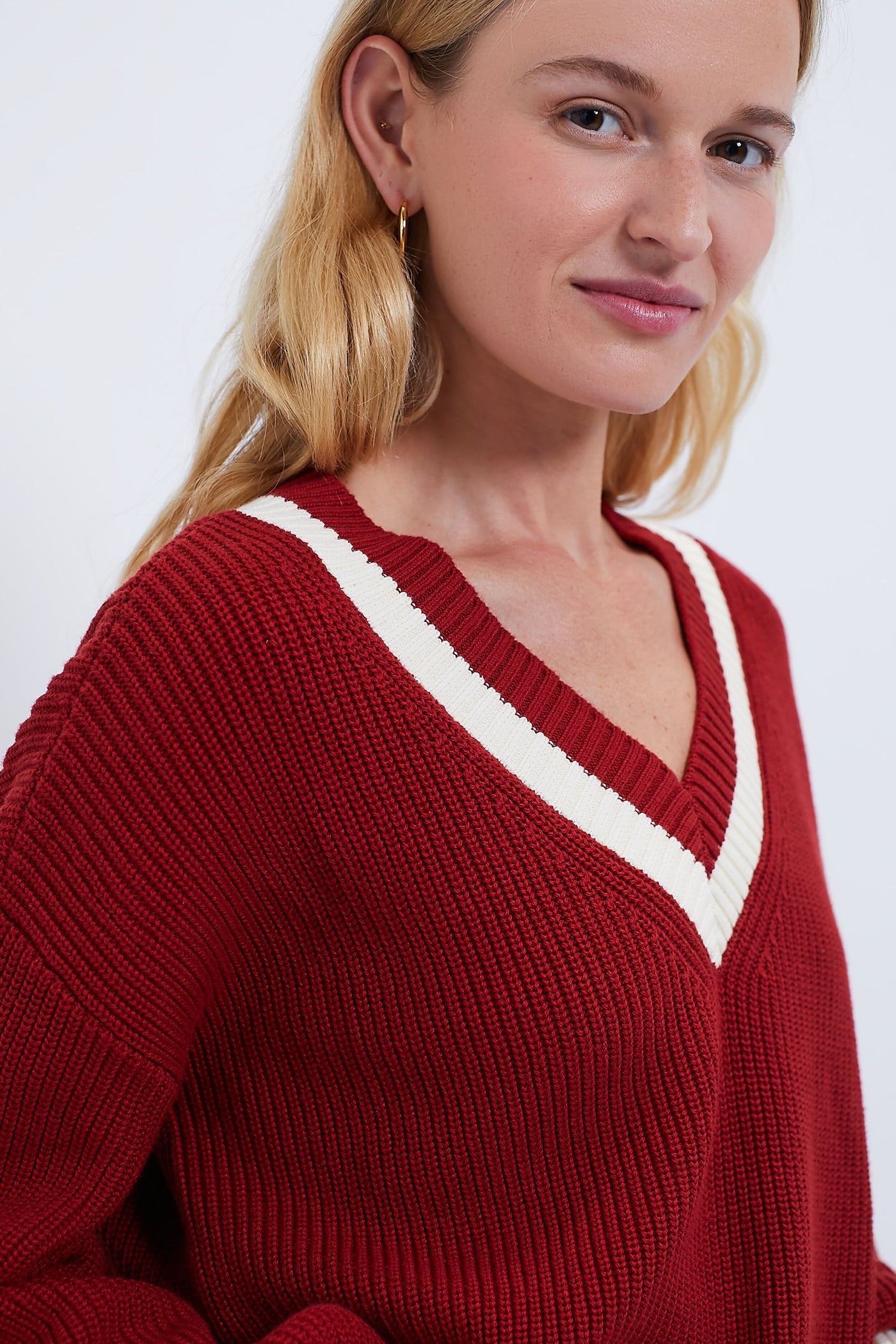 Washed Red Ashe Sweater