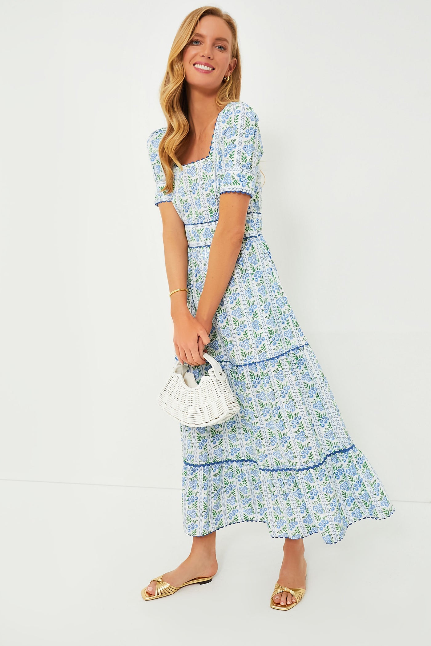 Cotswolds Border Evelyn Dress | Pink City Prints Cotswolds Border Evelyn Dress | Pink City Prints