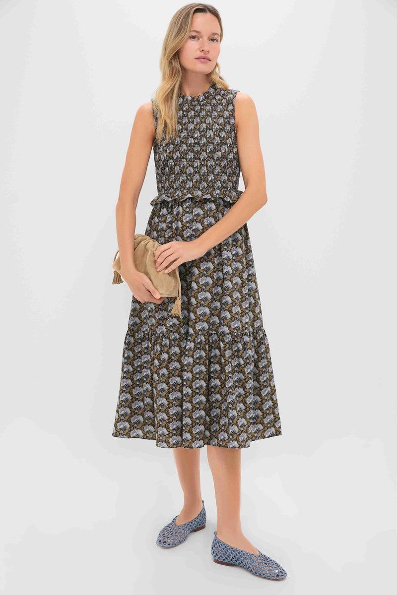 Blue Woven Ballerina