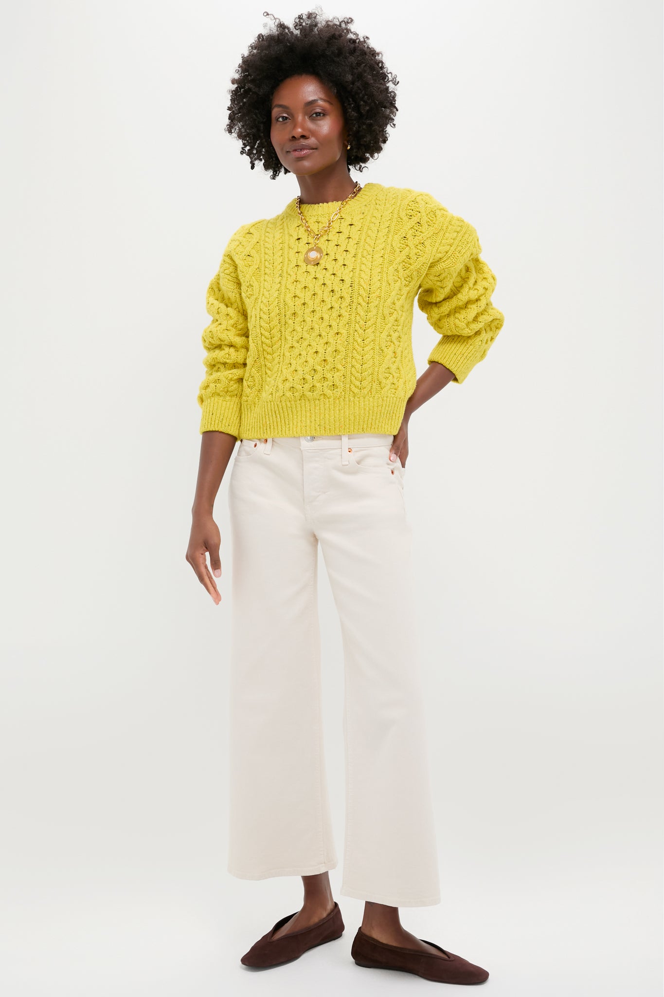 Buttercup Cara Crew Neck Sweater