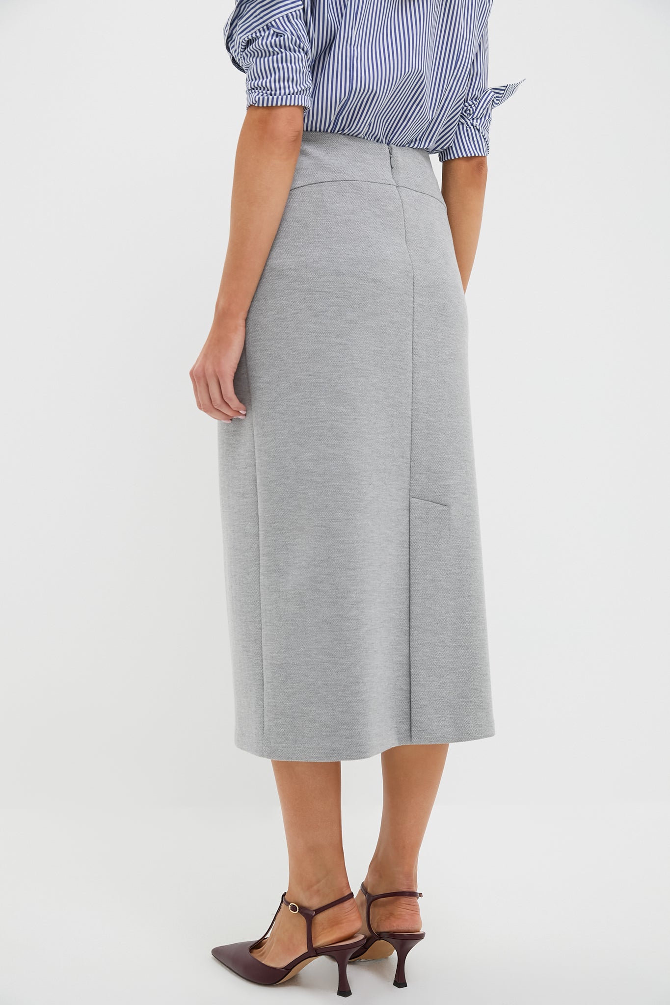 THE TOE Brixton Track Skirt グレー Brixton Track Skirt – THE TOÉ