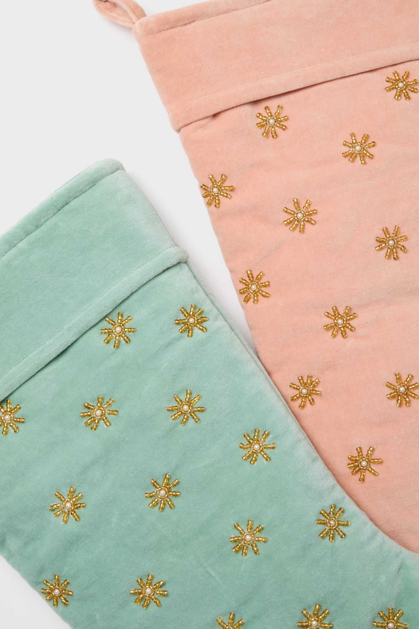 Green Velvet Stocking