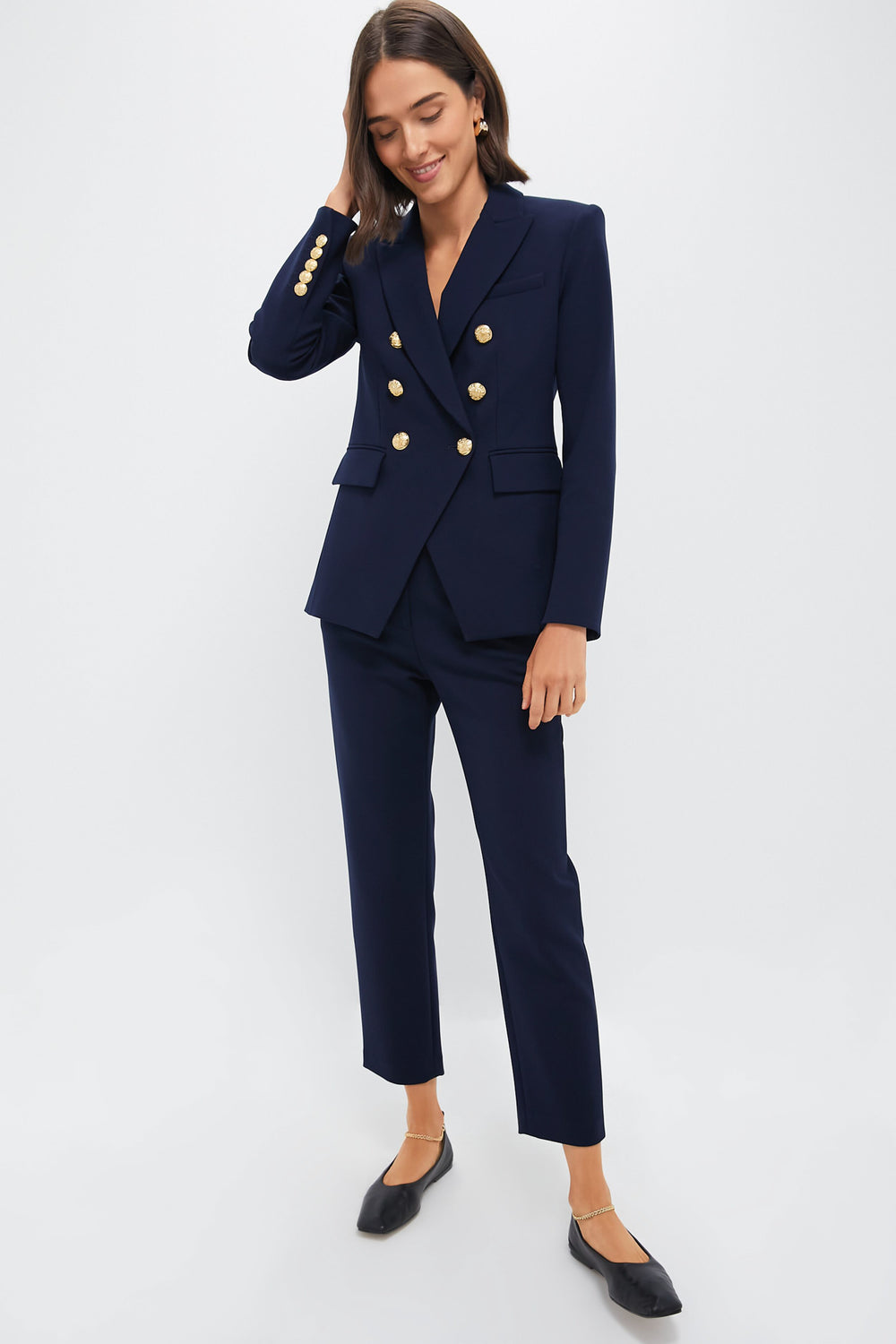 Navy Renzo Pant | Veronica Beard Navy Renzo Pant | Veronica Beard