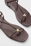 Espresso Lara Sandals