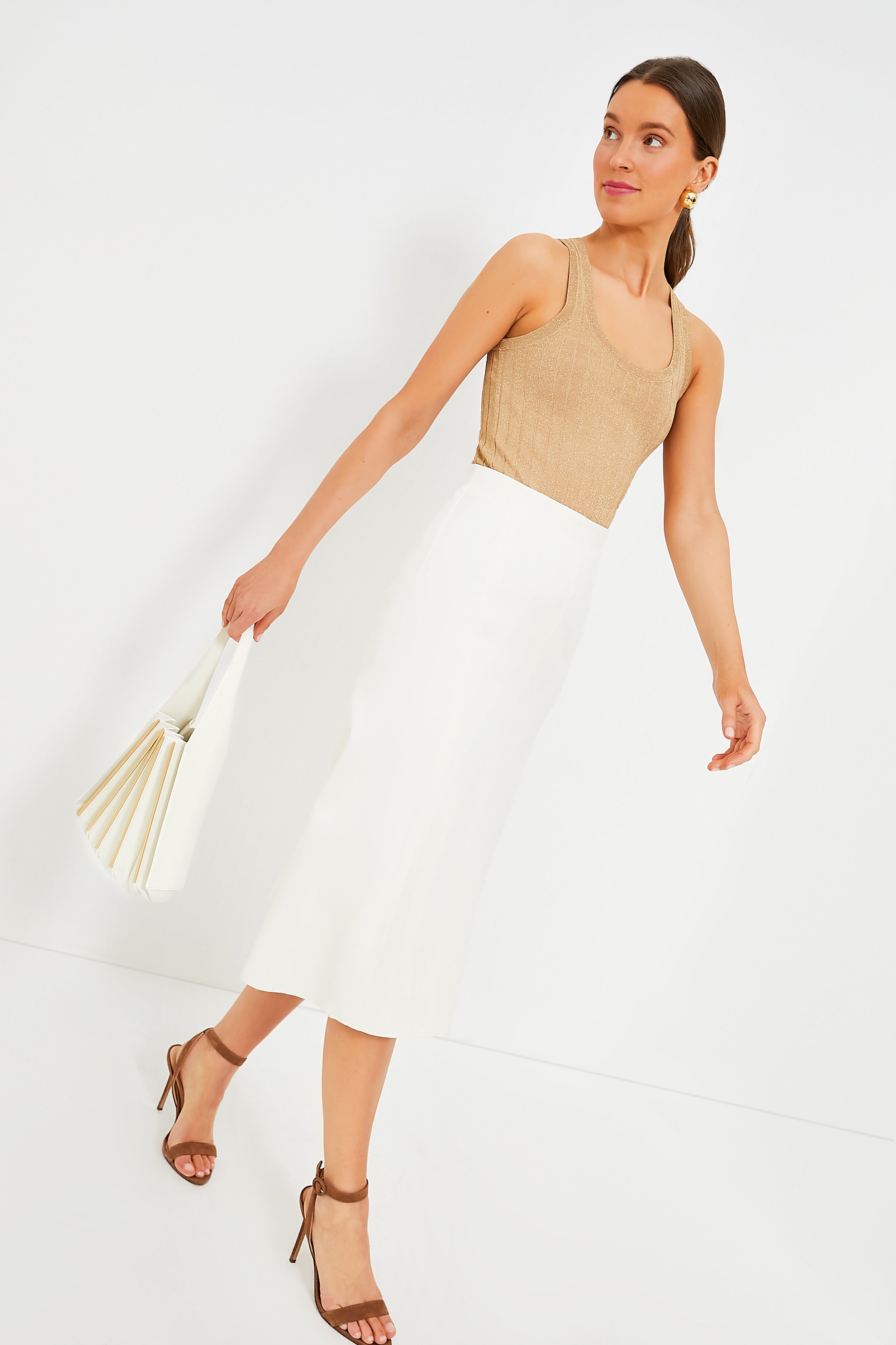 Ivory Rola Folding Tote