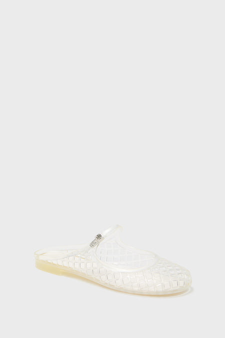 Clear Silver Mellow Mary Jane Jelly Tory Burch1
