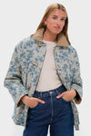 Cornflower Toile Barn Jacket